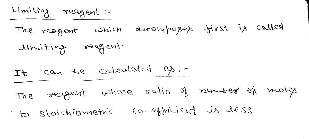 Chemistry homework question answer, step 1, image 1